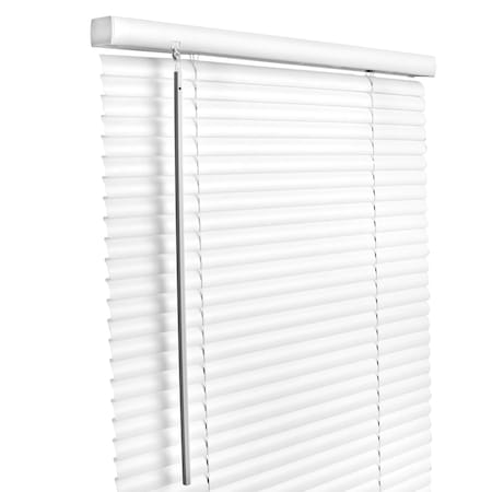 Living Accents Living Accents Vinyl 1 in. Blinds 46 in. W X 64 in. H White Cordless MAX4664WH